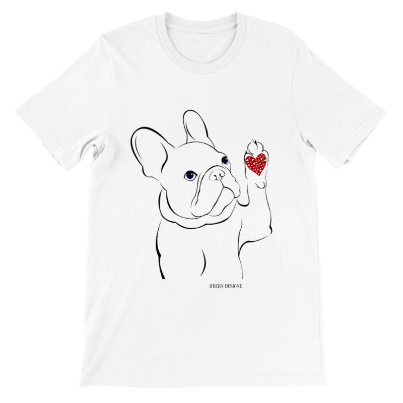 D˙Bern Designe FrenchBulldog unisex T shirt /in 4colors