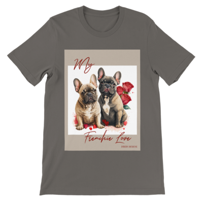 D˙Bern Designe French Bulldog Love unisex T shirt /in 6 colors