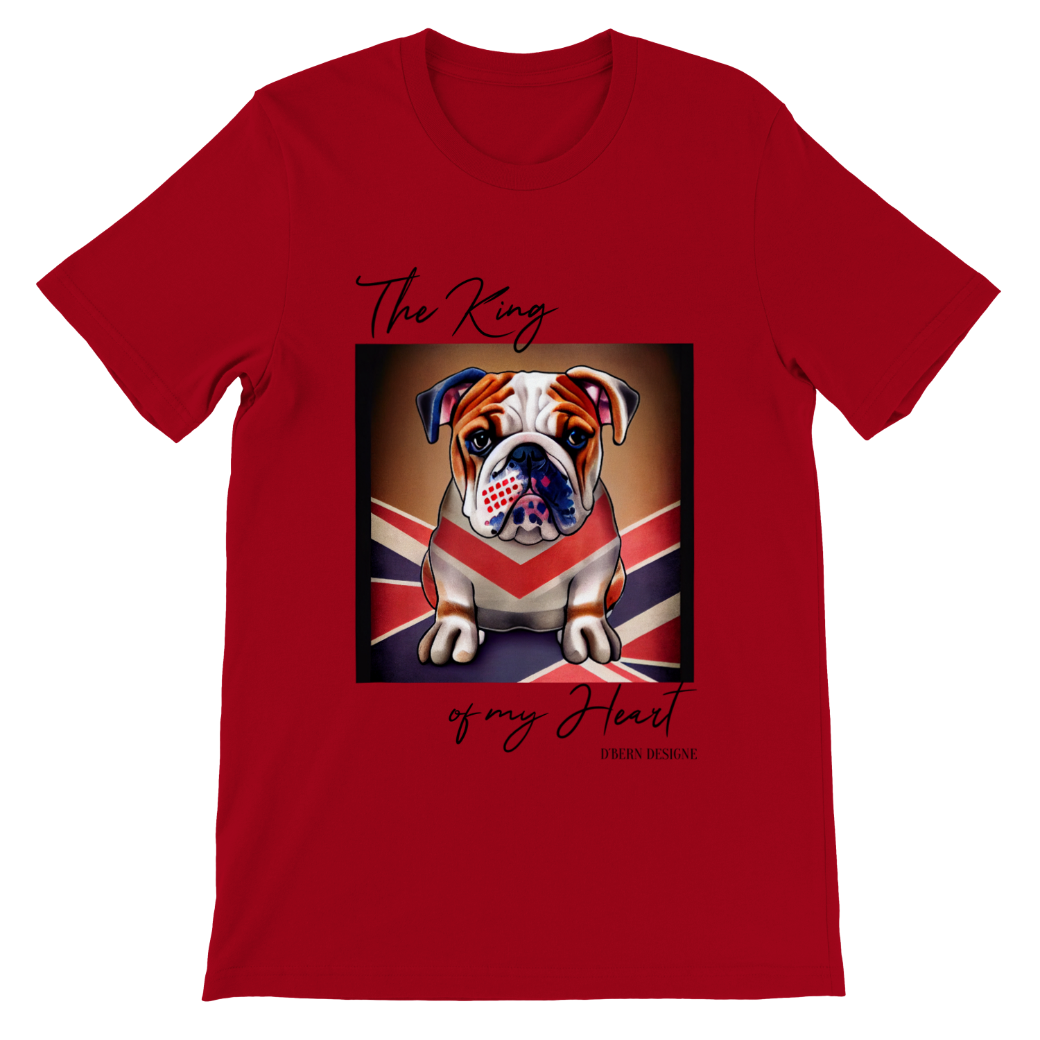 Barking House Designs English Bulldog unisex T shirt  /in 9 colors