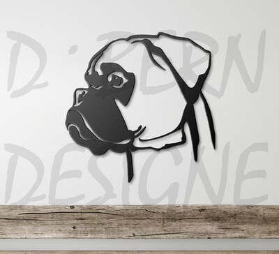 D&#39;Bern Designe Metal D&#39; BOXER head / in 5 colors
