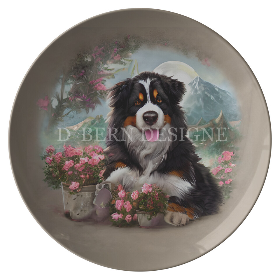 D´Bern Designe Berner Roses PLATES
