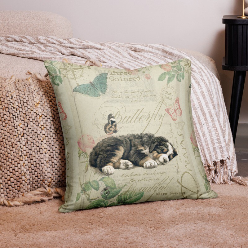 D˙Bern Designe Berner Butterfly Pillow Case / 2 sizes