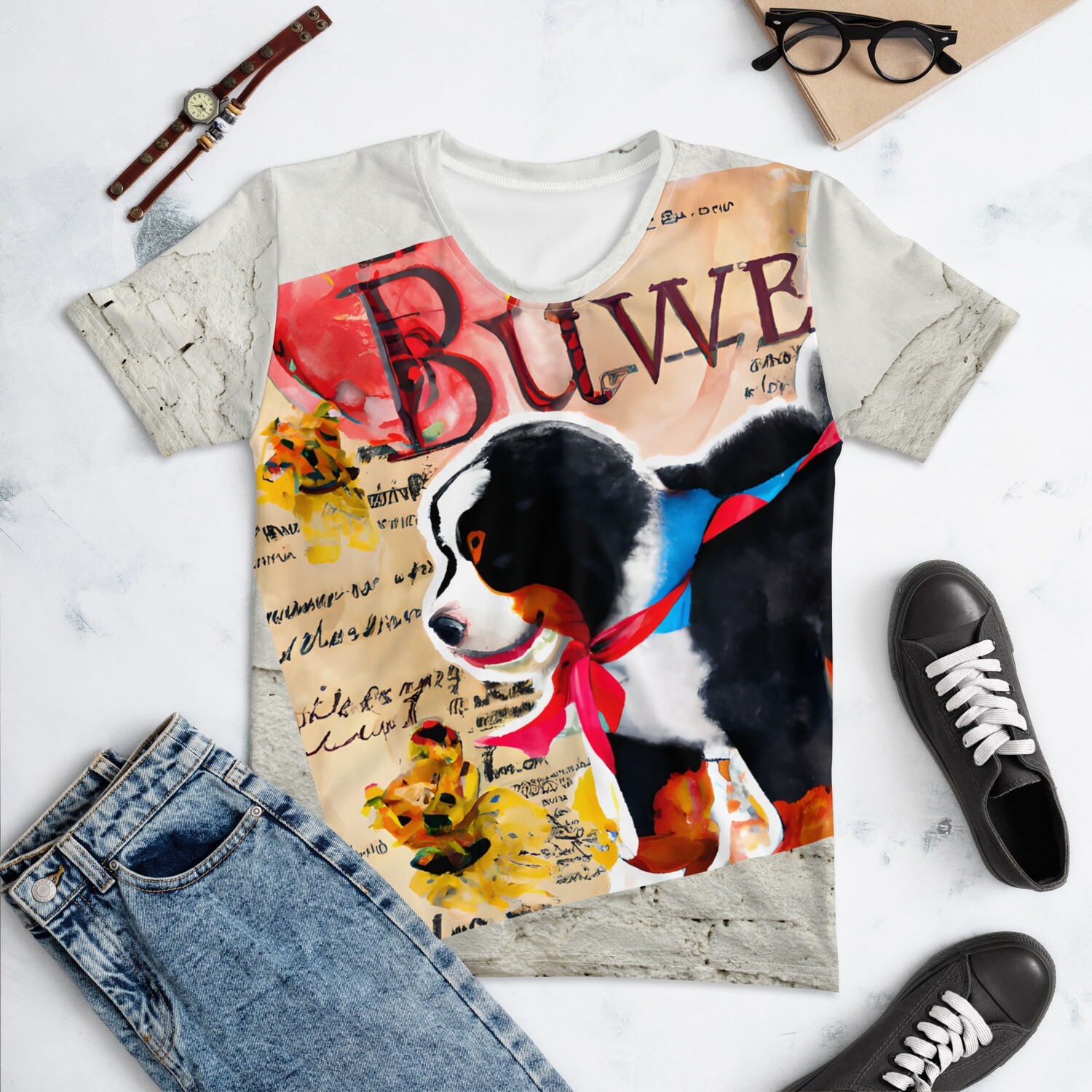 D˙Bern Designe Premium Unisex T-shirt GBMD, Size: XS