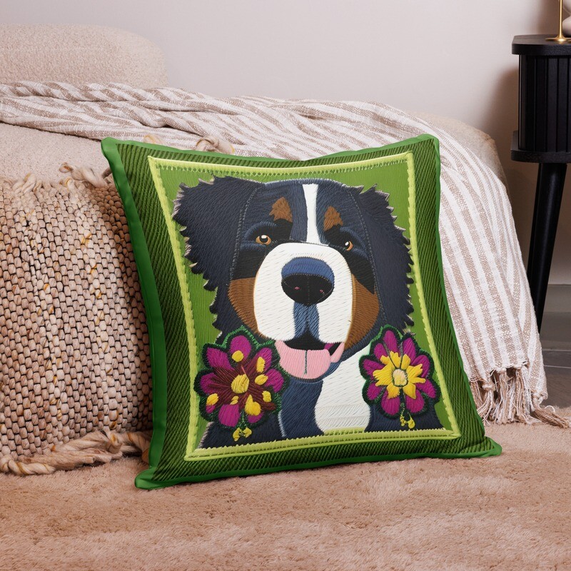 D˙Bern Designe Spring Berner 1 Pillow Case / in 3 sizes