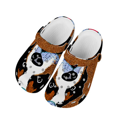 D´Bern Designe Clogs with Bern patch designe A