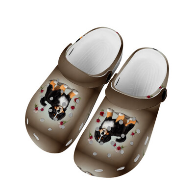 D´Bern Designe clogs with Bern flower design