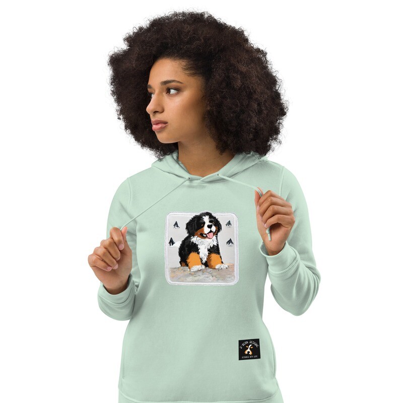 D˙Bern Designe Women&#39;s ECO/Organic  FITTED hoodie / in pastel colors