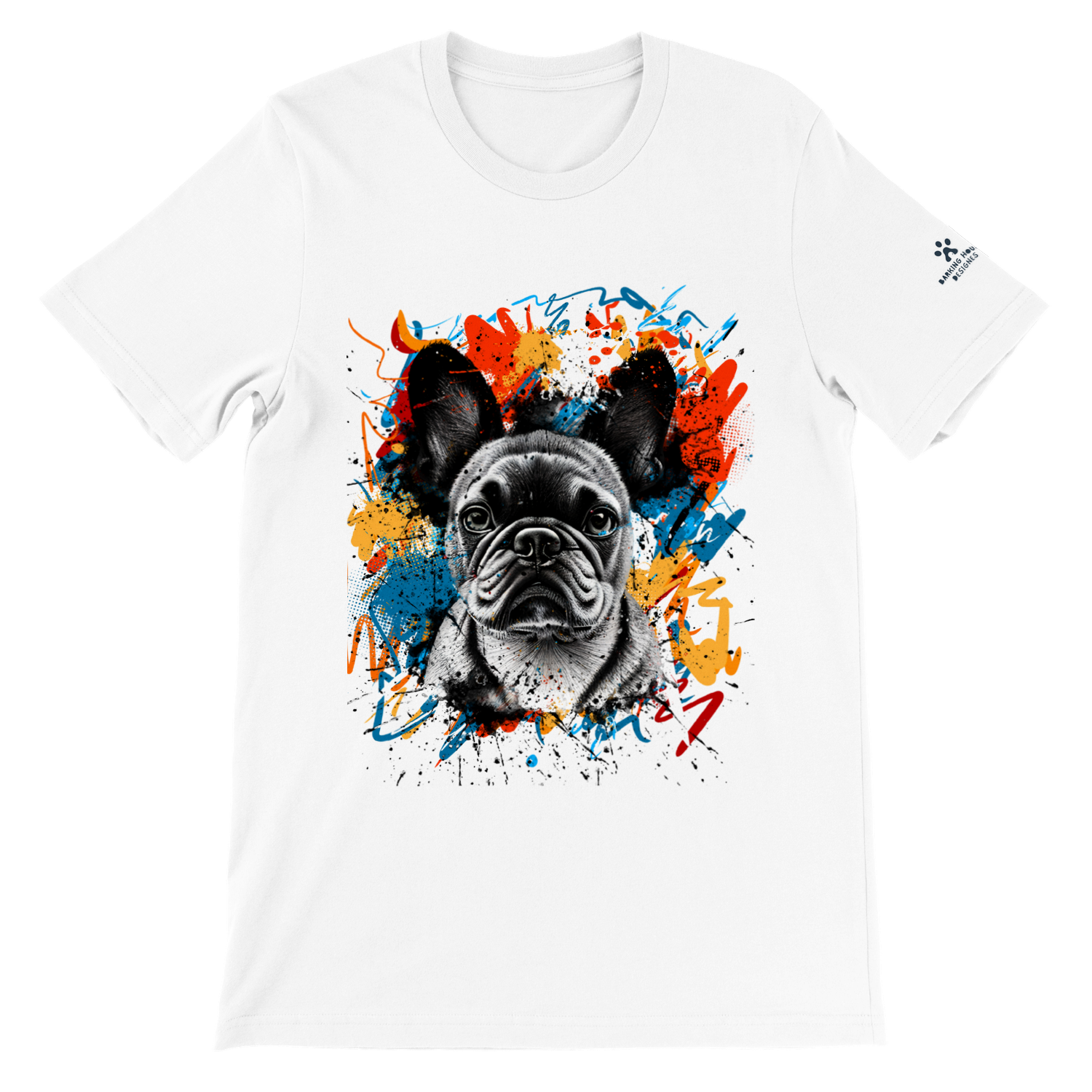 D˙Bern Designe FrenchBulldog H unisex T shirt /in 8 colors