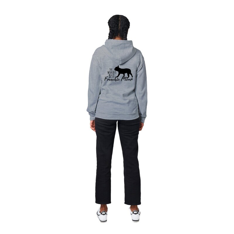 D˙Bern Designe  French Bulldog Mom zip hoodie / 2 colors