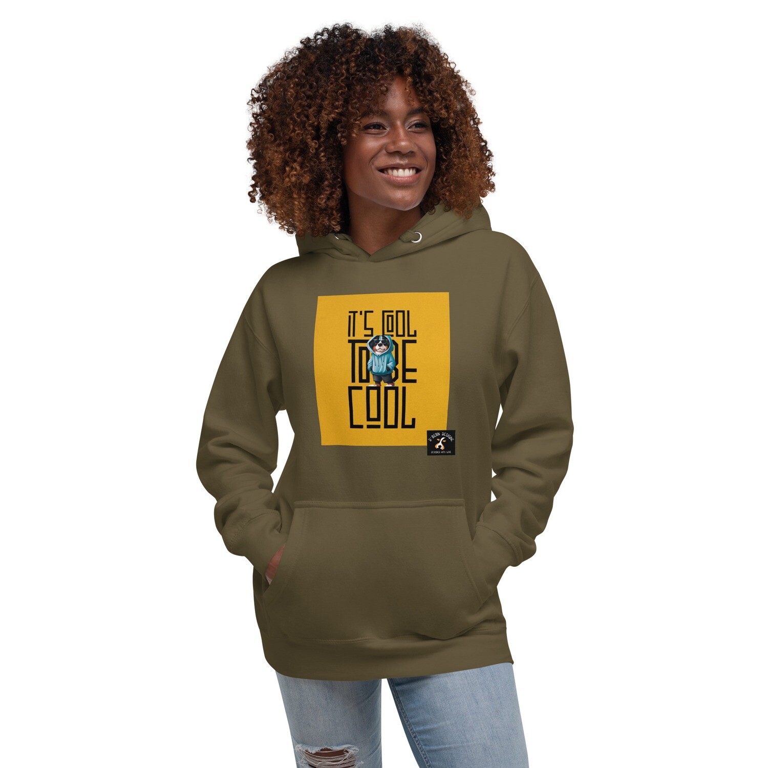 D˙Bern Designe Unisex premium CoolBerner Hoodie, Size: S