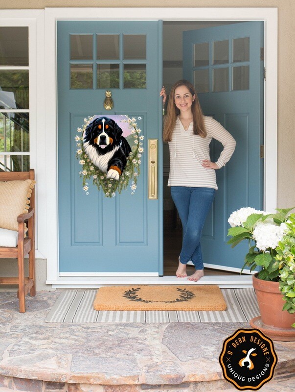 D˙Bern Designe IN and OUTside Berner with edelweisse metal sign COLORS