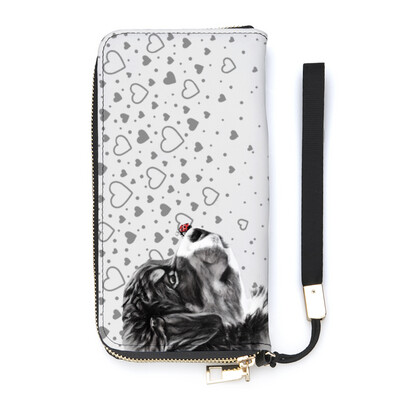 ​D˙Bern Designe Leather Berner &amp; Ladybug Zipp purse