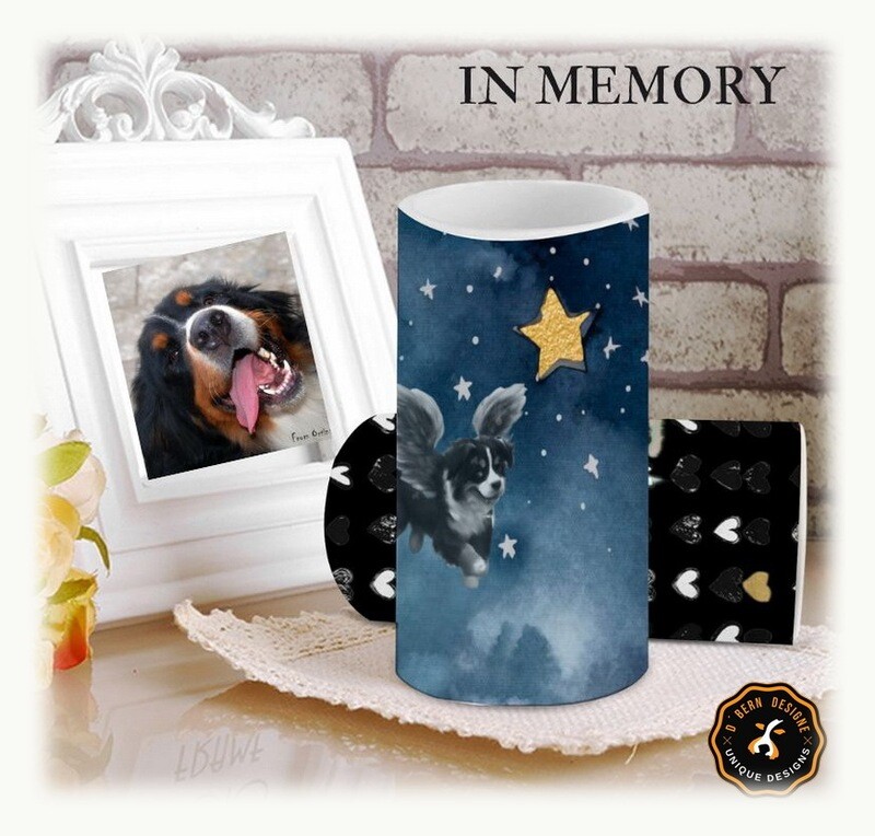 D`Bern Designe In memory  candle shaped lamps  2pcs &amp; remote