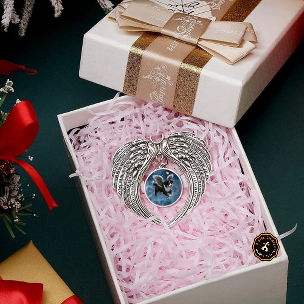 D`Bern Designe In Memory wings ornament