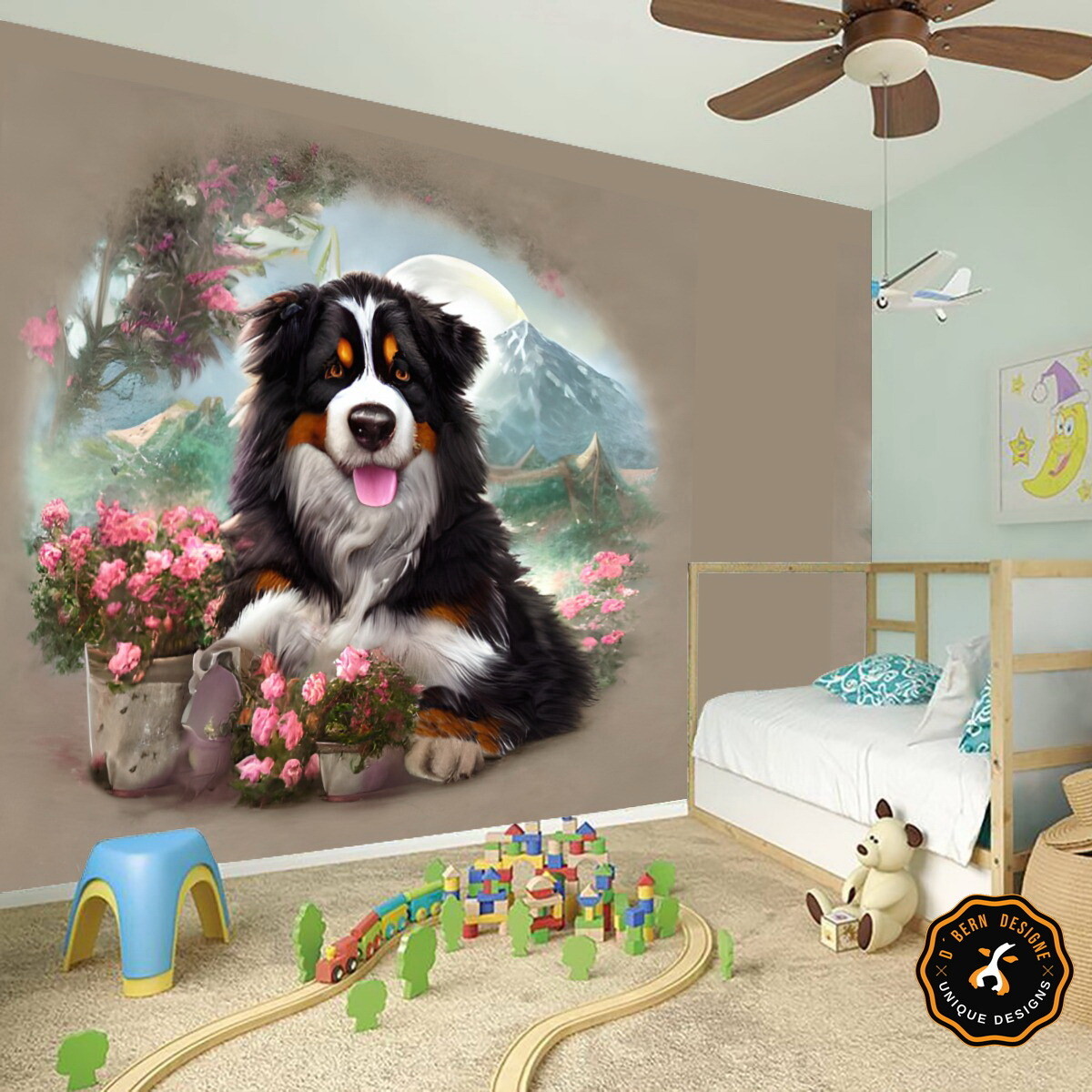 ​D˙Bern Designe  wall sticker Berner vintage -