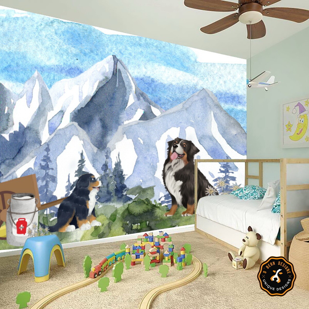 ​D˙Bern Designe  wall sticker Berners in Alps-