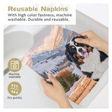 D˙Bern Designe Berner reusable Napkin  48 x 48 cm/ 2pcs,4pcs,6pcs