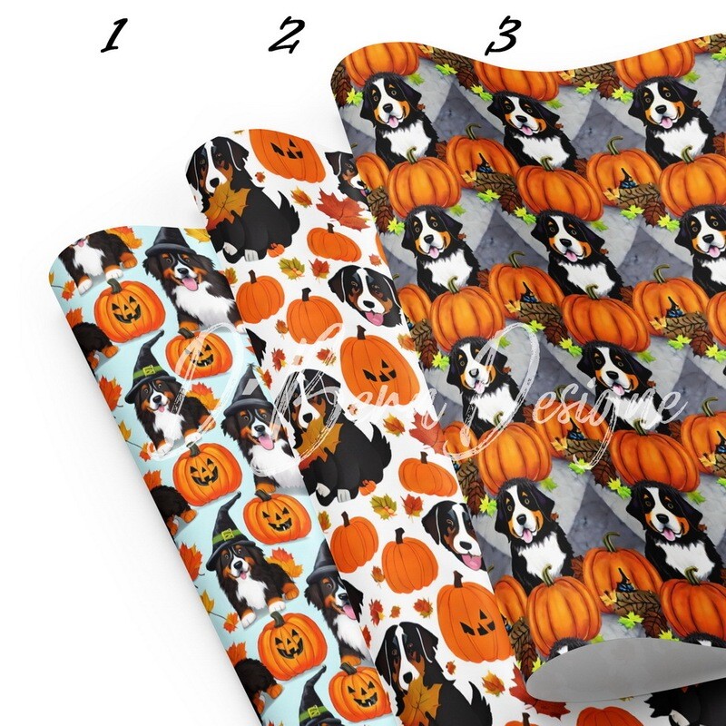 D˙Bern Designe Halloween wrapping paper sheets /set of 3/ 9 designs