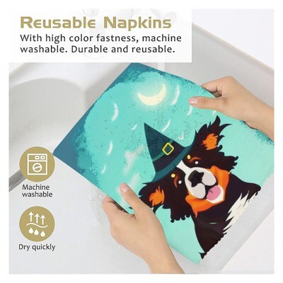 D˙Bern Designe Berner reusable NapkinH  48 x 48 cm/ 2pcs,4pcs,6pcs