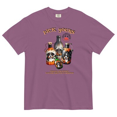 D˙Bern Designe Hallween Bern garment-dyed heavyweight T-shirt/6colors