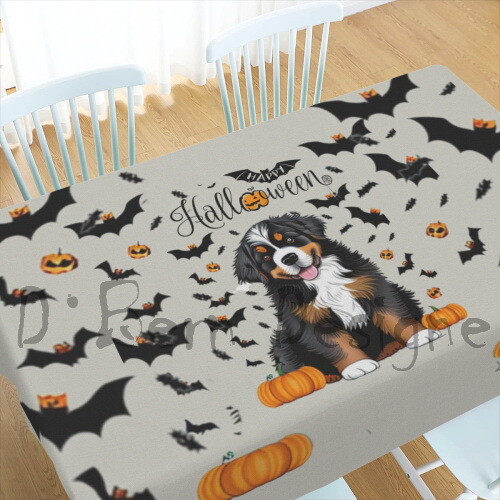 ​D˙Bern Designe Halloween Berner square Tablecloth｜Linen