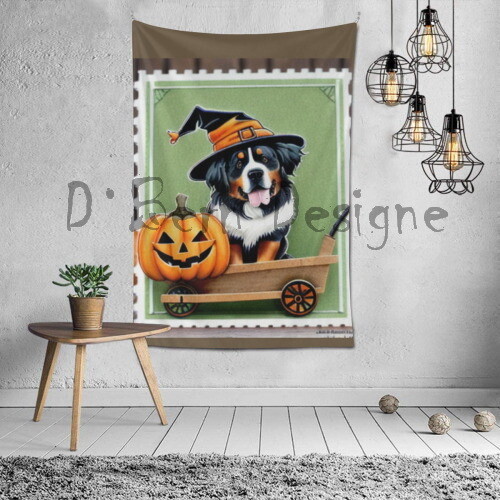​D˙Bern Designe Halloween Berner tapestry B2 Multi Size