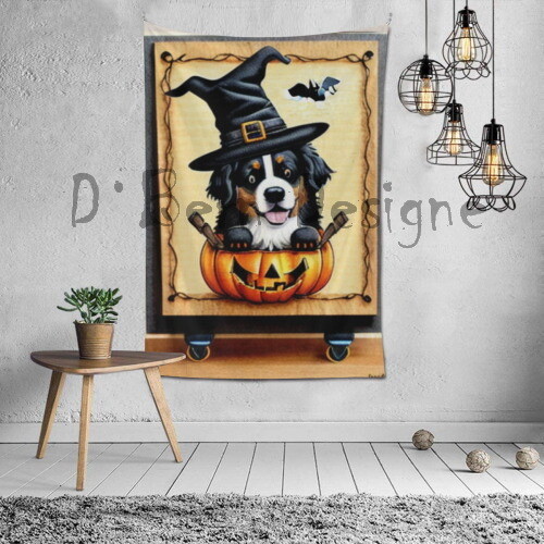 ​D˙Bern Designe Halloween Berner tapestry B1 Multi Size