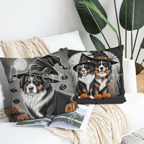 ​D`Bern Designe Helloween B pillow case 2pcs in set /linen / 9 sizes