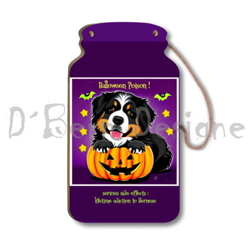 D˙Bern Designe Bern Helloween  Bern Poison wooden  can