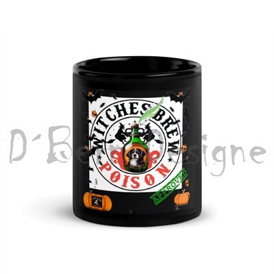 D´Bern Designe Berner halloween Poison  Glossy Mug / 2 sizes