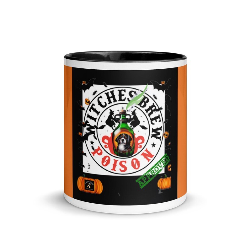 D´Bern Designe Halloween Berner Poison Mug orange /2 sizes