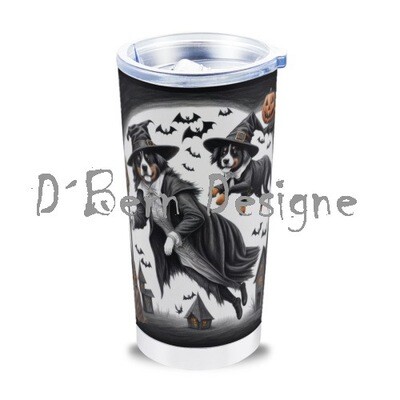 D˙Bern Designe Halloween Berner H tumbler- stainless steel 540ml /18oz
