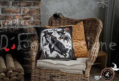 ​D`Bern Designe Helloween H pillow case 2pcs in set /linen / 9 sizes