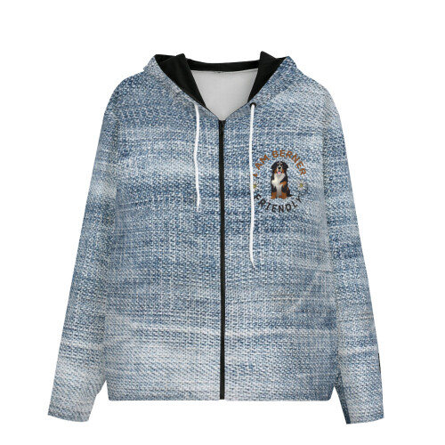 ​D˙Bern Designe BFF zip hoodie with pocket unisex