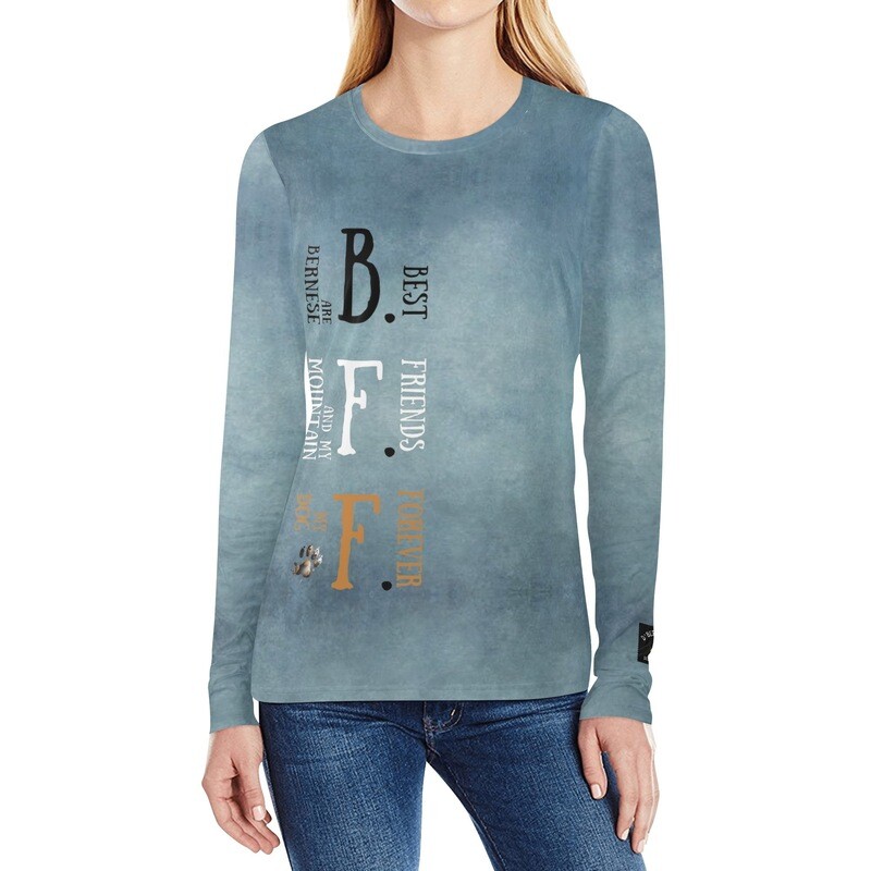 D˙Bern Designe Long sleeve BFF T shirt unisex