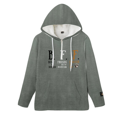 D´Bern Designe BFF Half zip hoodie unisex
