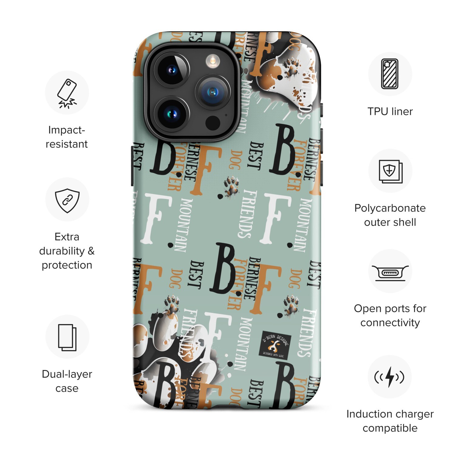 D´Bern Desigen BFF Tough Case for iPhone®