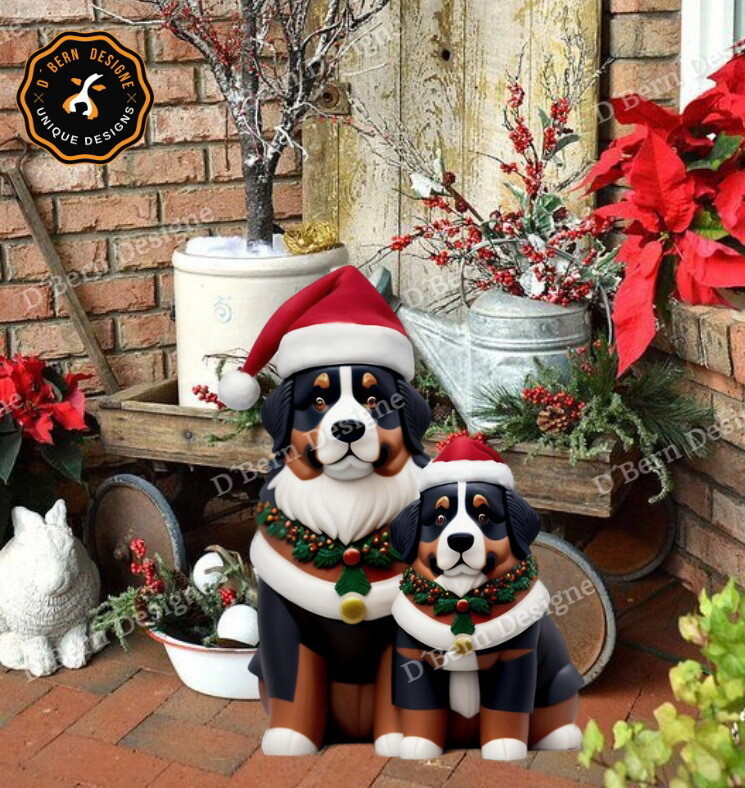 D˙Bern Designe IN and OUTside Winter C Berner  metal sign in COLORS