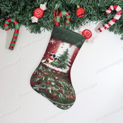 D´Bern Designe Xmas sock B