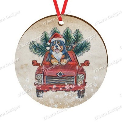 D´Bern Designe round wooden ornament Berner 26E