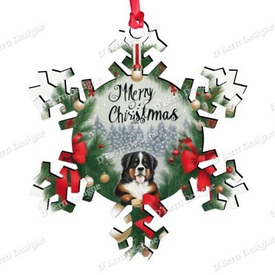 D´Bern Designe snowflake ornament Berner 31a