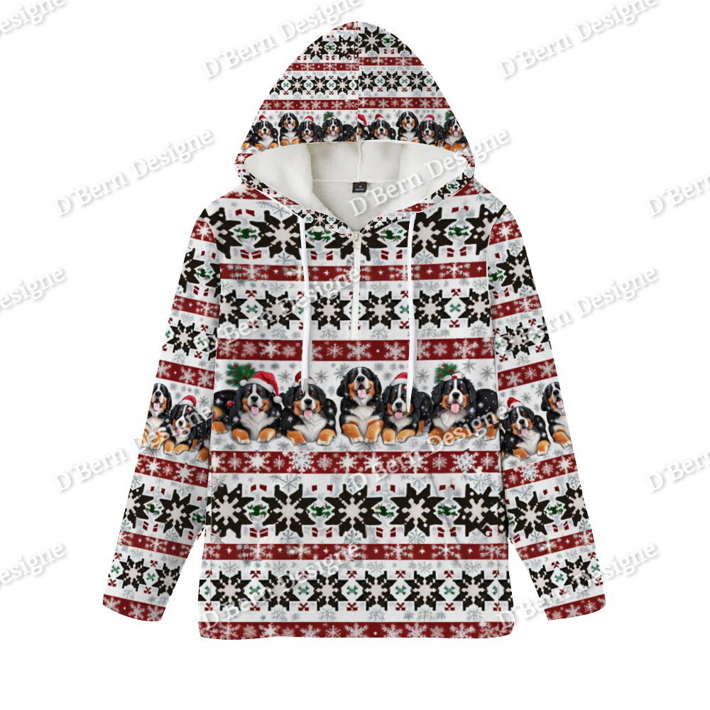D´Bern Designe Winter Half zip hoodie A unisex