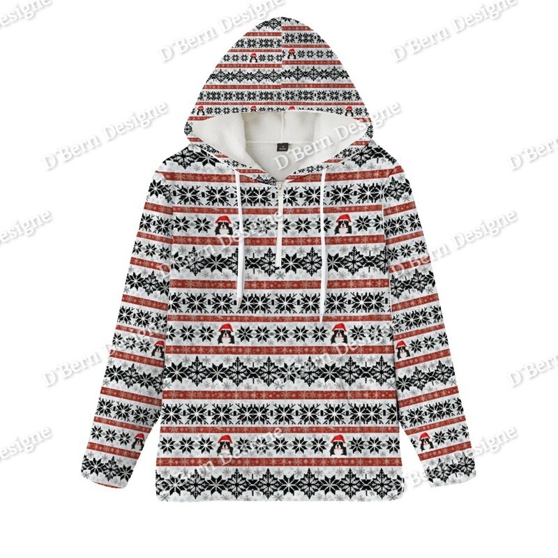 D´Bern Designe Winter  Half zip hoodie B unisex
