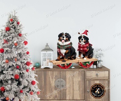 D˙Bern Designe IN and OUTside Winter  Berner2G  metal sign in COLORS