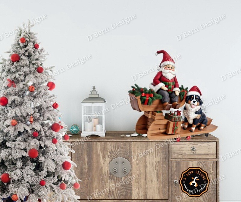 D˙Bern Designe IN and OUTside Winter  Berner2E  metal sign in COLORS