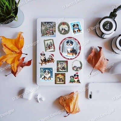 D´Bern Designe ready to transfer wrap peel &amp; stick waterproof stickers Holiday Berner MIX A