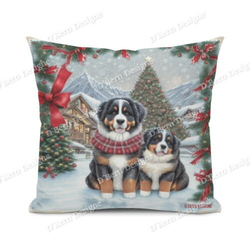 ​D´Bern Designe Berner Xmas pillow case - 2 in 1