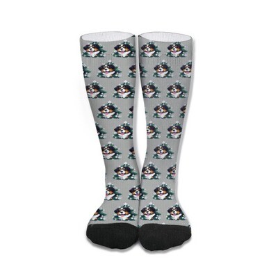​D´Bern Designe Bernese holidays socks unisex 50cm /F