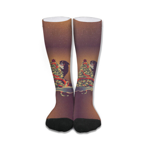 ​D´Bern Designe Bernese holidays socks unisex 50cm /G