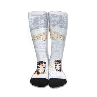 ​D´Bern Designe Bernese holidays socks unisex 50cm /H